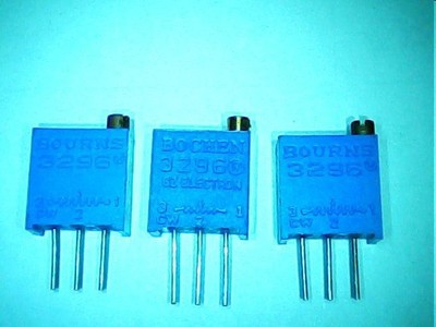 【厂家直销可调电精密电阻 3296/102, 103,104,502】价格,厂家,图片,固定电阻器,东莞市樟木头钲凯电子经营部-