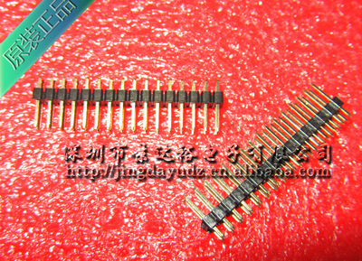 【供应排针 2.54间距 双排排针16P 2X16 全新原装 特价热销】价格,厂家,图片,连接器,深圳市福田区景达裕电子经营部-